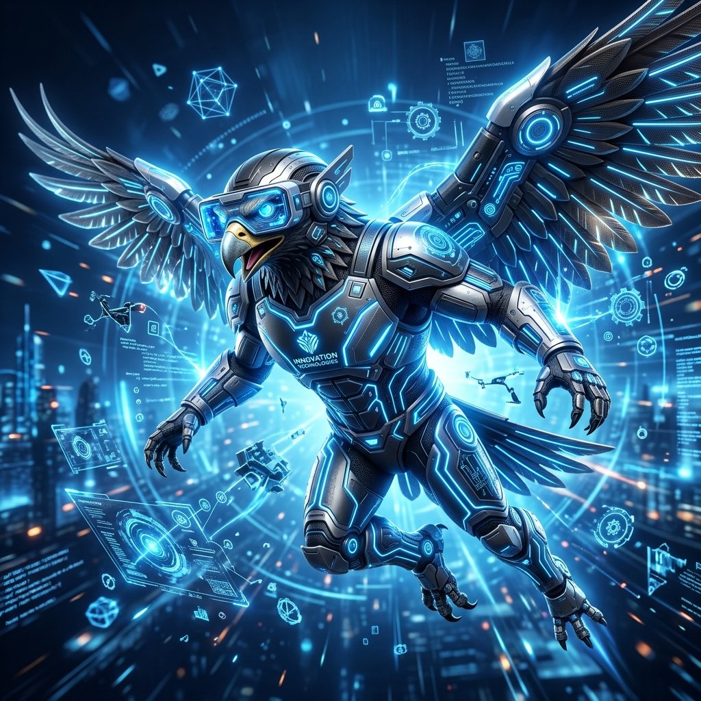 Innovation Eagle Mascot